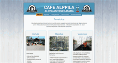 Desktop Screenshot of cafealppila.fi